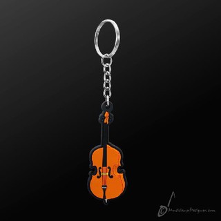 香港 Musician Designer 提琴 大提琴 Cello 情侶 吊飾 鑰匙圈 墜飾 樂器 禮物 【茗詮樂器】