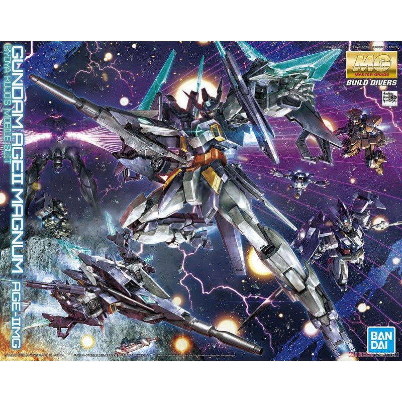 [BANDAI正品] MG 1/100 鋼彈創鬥者 重火力型鋼彈 AGE 2 GUNDAM AGE II MAGNUM