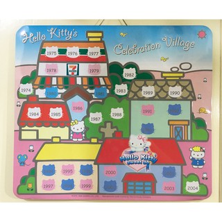 7-11 Hello Kitty週年紀念磁鐵收集板