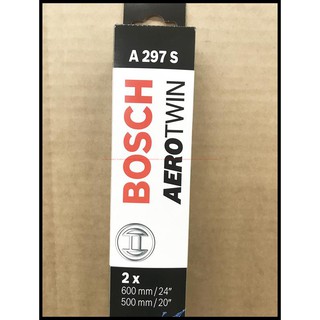 Bosch 軟骨雨刷【A297S】AUDI A4 A5 Q3 Q5 S5 MACAN 24+20 JC原廠貨