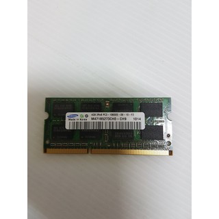 【筆記型記憶體】三星 4GB 2RX8 PC3-10600S (雙面顆粒)