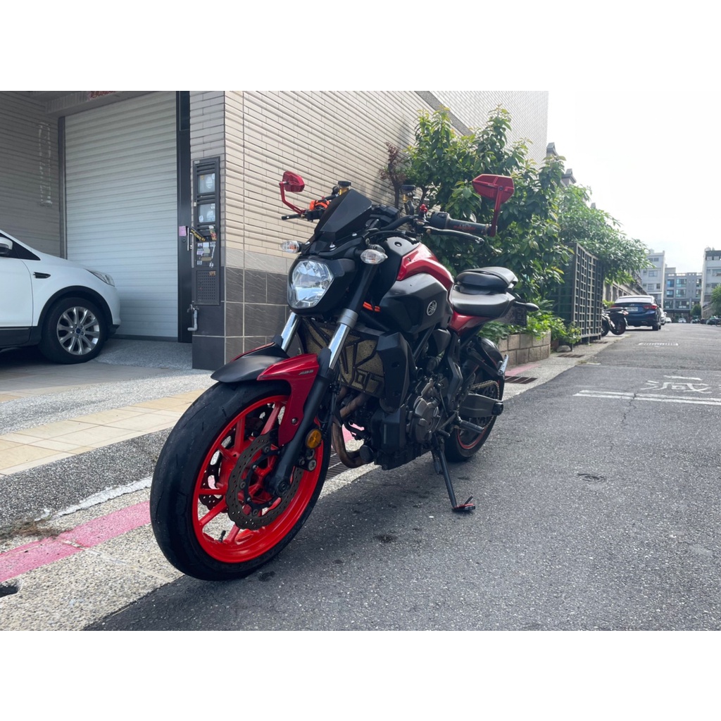 Yamaha Mt 07 二手檔車中古車配合全額 超額 學生貸款強力過件白牌黃牌紅牌仿賽街車大型重機滿18即可辦理 蝦皮購物