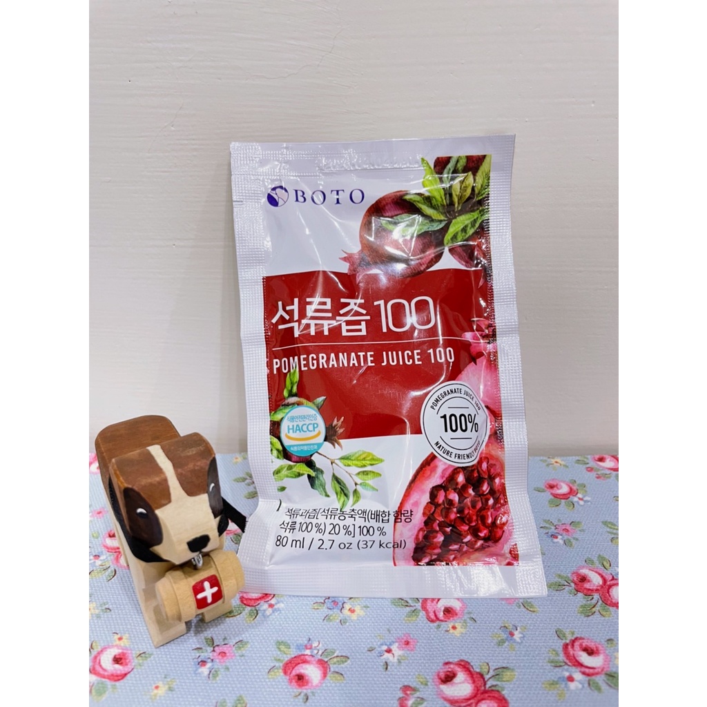 韓國 BOTO 紅石榴汁(80ml/包)