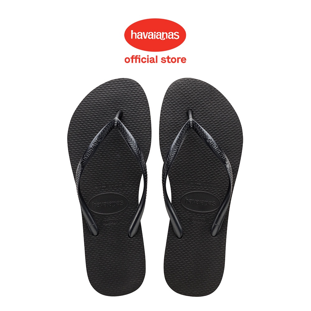 Havaianas 哈瓦仕 拖鞋 夾腳拖 細帶 黑 Slim 4000030-0090W