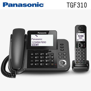 【超全】Panasonic DECT數位有線／無線電話機(KX-TGF310)