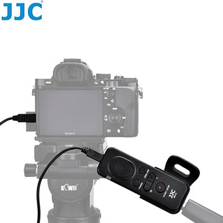 我愛買JJC副廠Sony快門線RM-VPR1快門線HX99遙控器HX90V錄影30變焦a5000,a3000,NEX-3