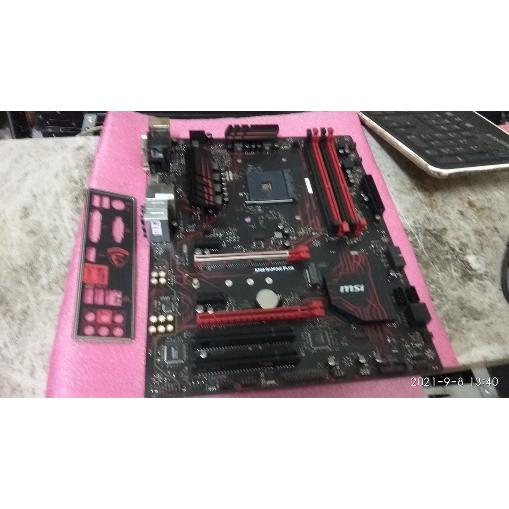 賣2手良品 MSI微星 B350 GAMING PLUS 主機板