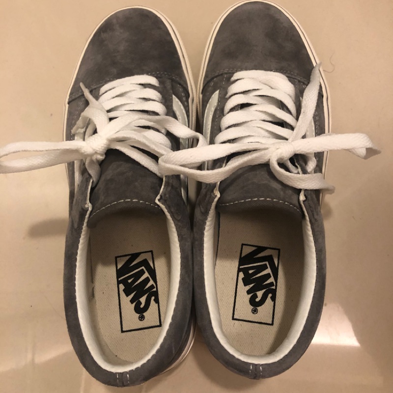 🎉二手鞋子🎉vans old Skool 厚底大象灰