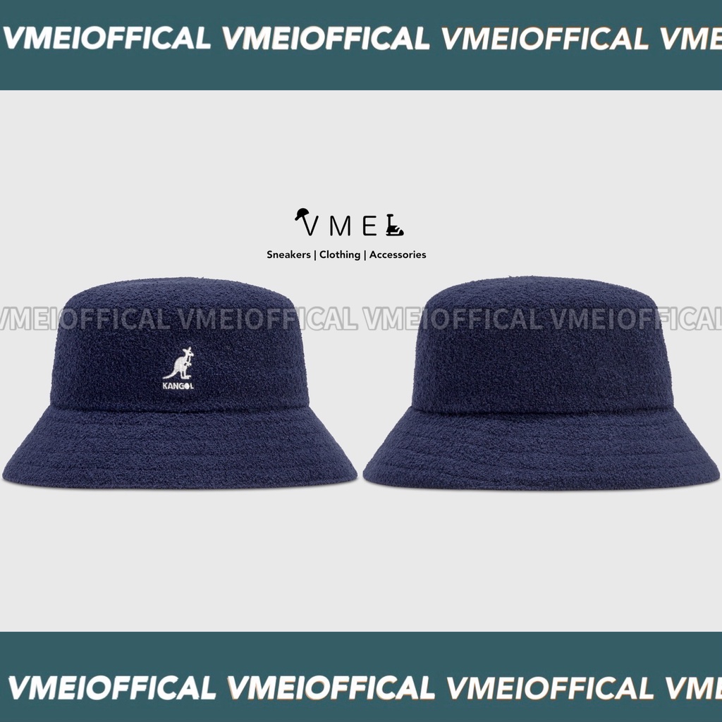 【VMEI_OFFICAL】Kangol Bermuda Bucket 漁夫帽 海軍藍 Kangol漁夫帽 海軍藍漁夫帽