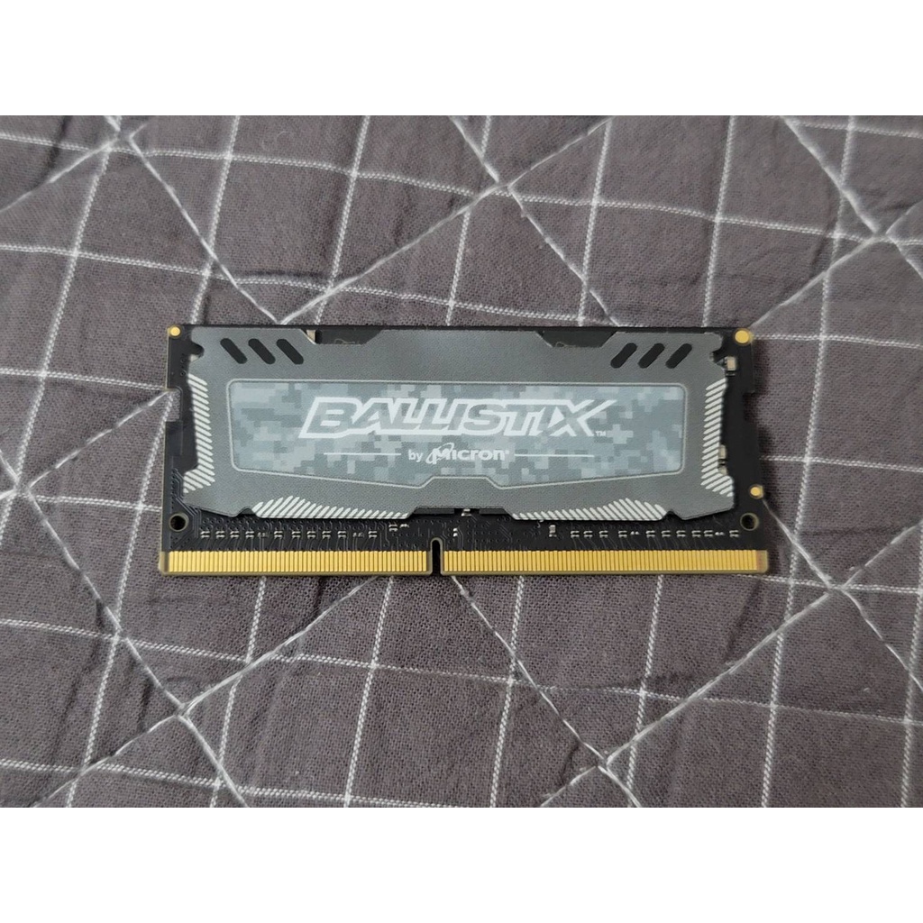 美光 Ballistix 16G DDR4 2666MHZ 電競專用