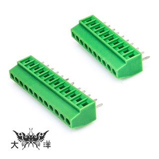 PCB120 10P 12P 端子台 (10pcs/包) 1073-10P 1073-12P 大洋國際電子