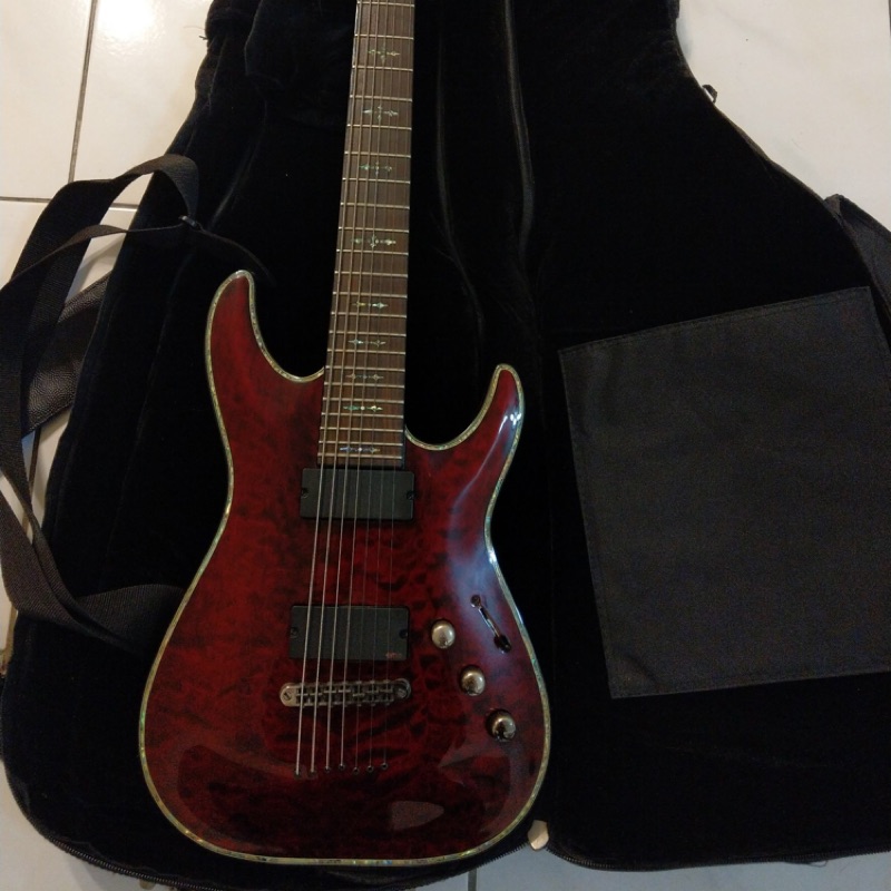 二手電吉他Schecter Hellraiser C7