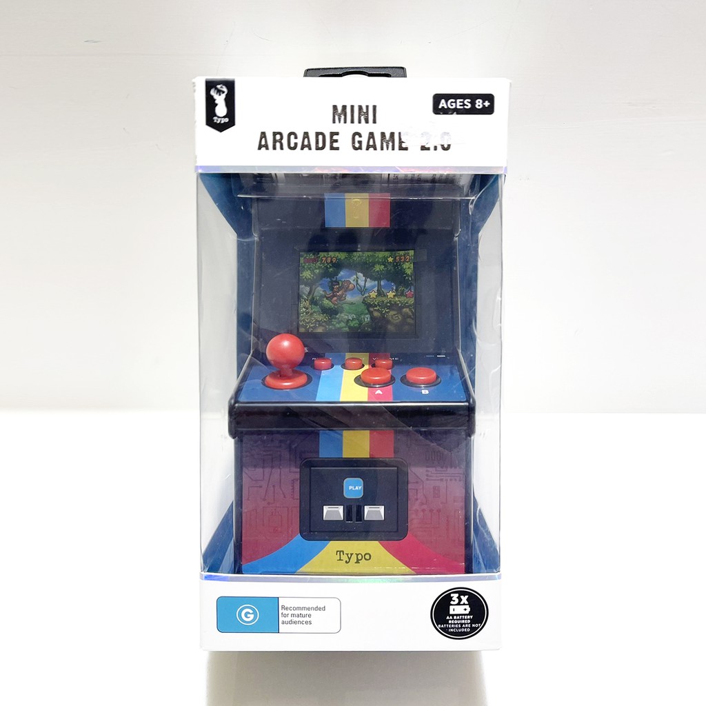【全新】MINI ARCADE GAME2.0 復古 迷你 遊戲機台