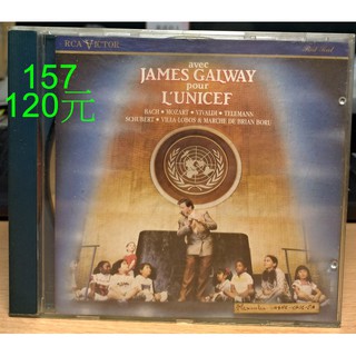 二手CD James Galway pour l'UNICEF