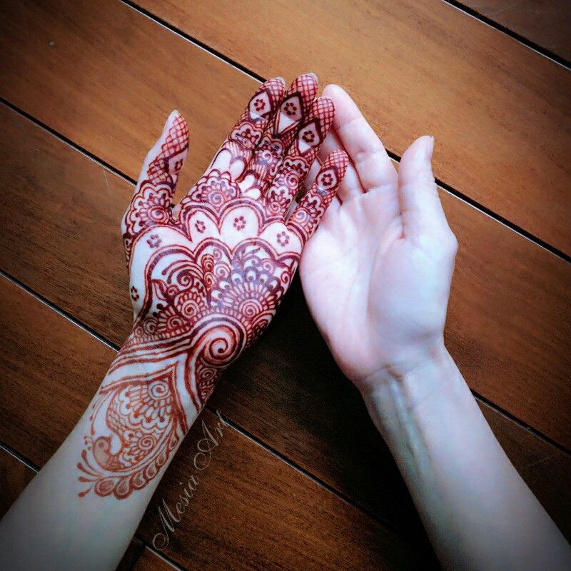 Henna手繪入門課程(初階)／報名購課－週間班假日班／ FB：Xiu Henna Art／印度彩繪教學漢娜祈福祝福手繪