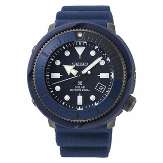 SEIKO PROSPEX 太陽能橡膠帶200米潛水錶46mm(藍） SNE533P1 V157-0DC0B