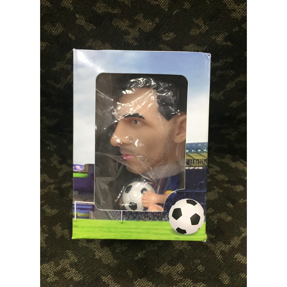 【Double♊ SHOP™】巴塞隆納 世界杯足球賽 梅西 Messi足球明星搖頭公仔/約13公分高