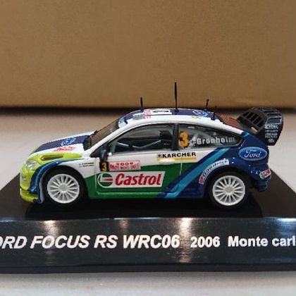 台灣現貨 CM's 1/64 Ford focus rs wrc 2006