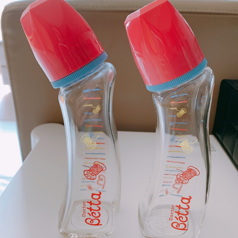 日本 Dr. Betta 玻璃防脹氣奶瓶 Jewel GY3-200ml