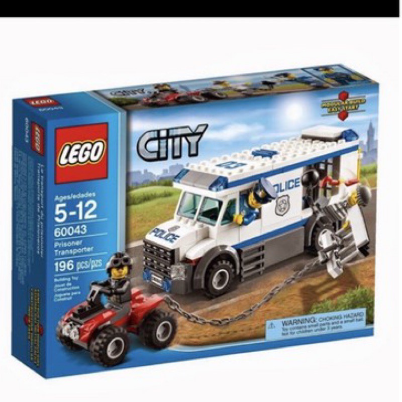 LEGO 60043絕版警車