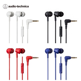 【audio-technica 鐵三角】ATH-CK350XiS 耳塞式耳機 4色 耳塞式 有線耳機 麥克風耳機