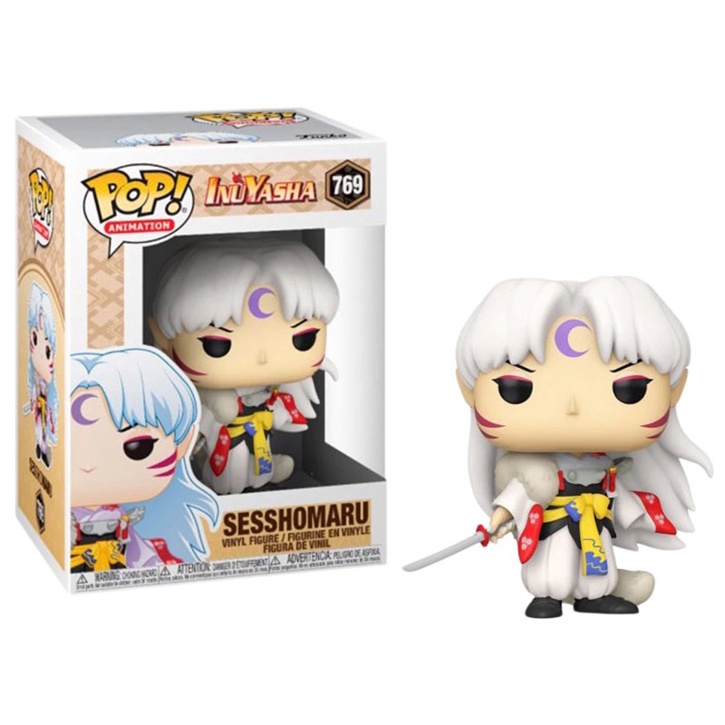 現貨正版 FUNKO POP #769 犬夜叉INUYASHA 殺生丸 Sesshomaru 附保護殼