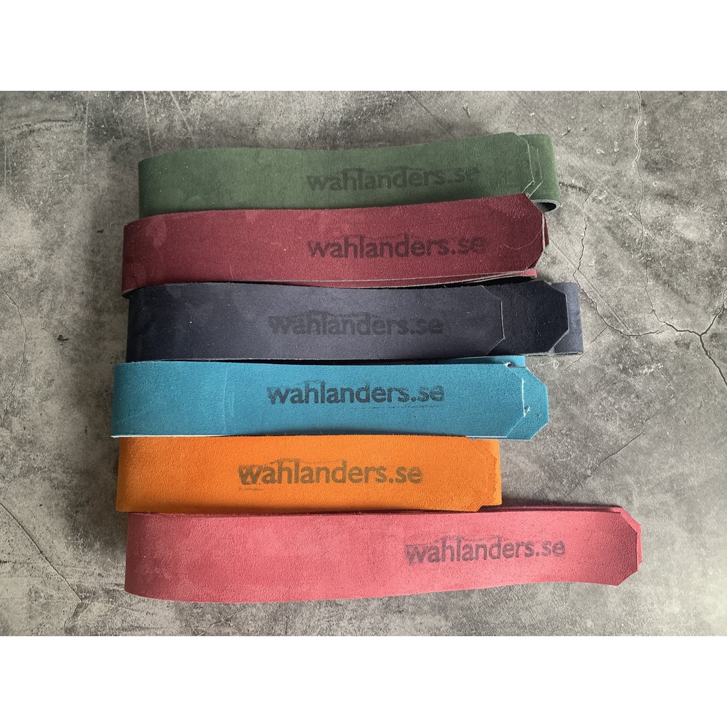 Wahlanders 皮革拉力帶 可調式 瑞典手工製作 皮革控 拉力帶 (健力,硬舉適用)