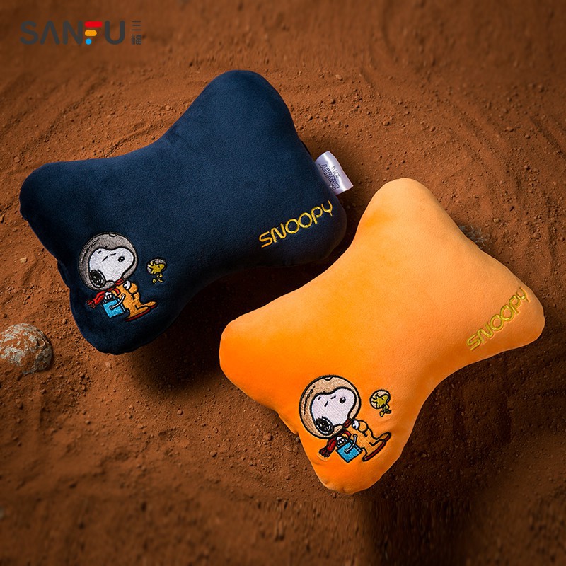 一本優選店史努比NASA系列便攜隨身旅行✈️頸枕枕墊 便攜隨身旅行居家抱枕