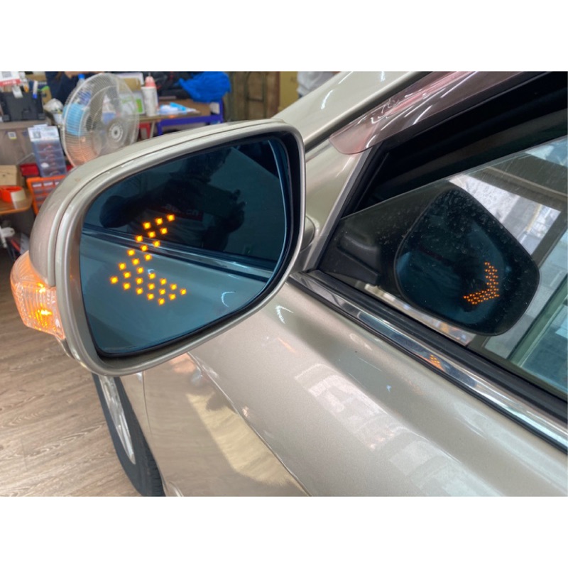 九七八汽車精品 TOYOTA ALTIS 10代 10.5代 LED 廣角防眩 藍鏡片 方向燈流水跑馬 行車更加安全 !