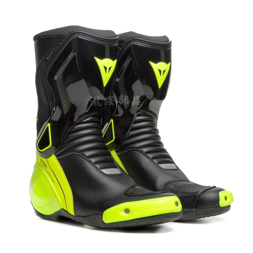 瀧澤部品 義大利 DAINESE 丹尼斯 NEXUS 2 D-WP 黑黃 防水車靴 防摔防護 舒適耐磨 賽車靴 通勤機車