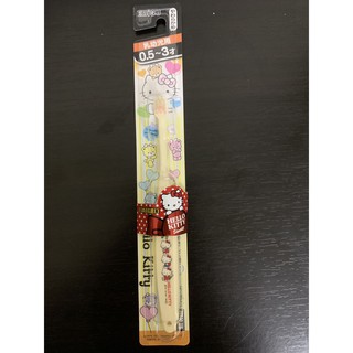 日本 EBISU 正版 Hello Kitty 兒童牙刷 0-3歲
