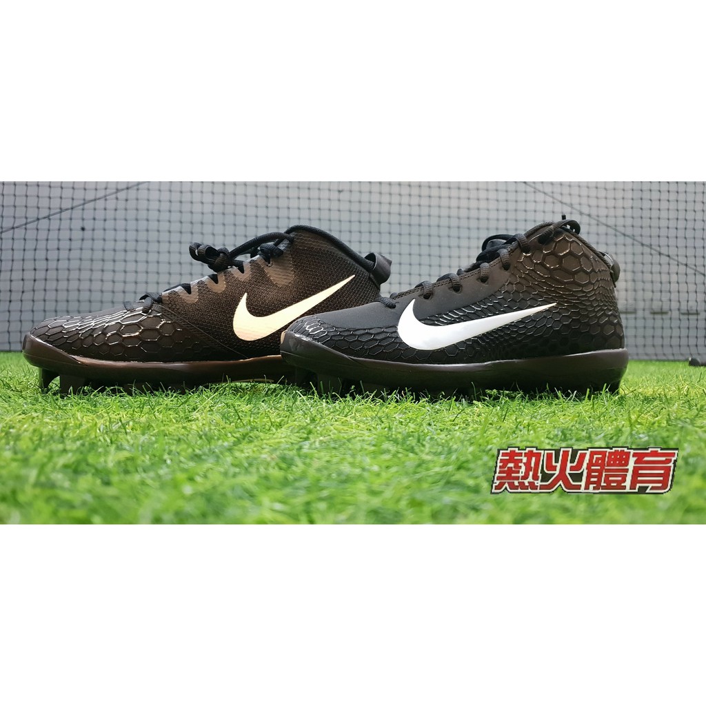 【熱火體育】NIKE 進 Mike Trout 5 Pro 膠釘鞋 黑白