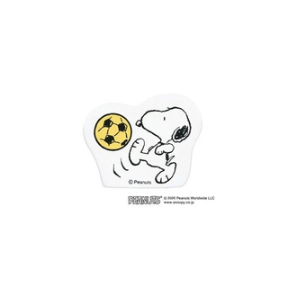 KODOMO Snoopy木頭造型印章/ H/ 踢足球 eslite誠品