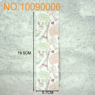 {圓點烘焙包裝}平口紙 巴黎鐵塔 100入/包紙袋、中秋節禮盒、年節禮盒、餅乾盒、咖啡盒、塑膠袋、烘培包裝器具