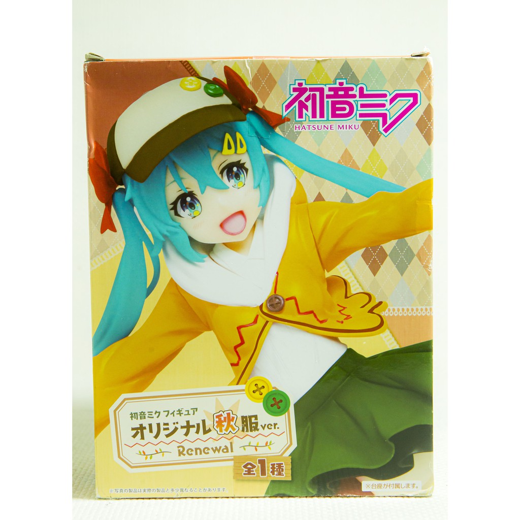 全新現貨日版taito初音未來season秋服ver Renewal 景品 蝦皮購物