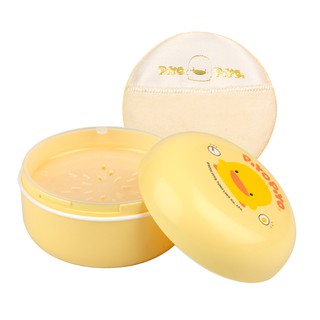 黃色小鴨 痱子粉盒 + 粉撲【樂兒屋】