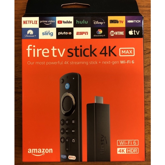 【自購現貨，僅有ㄧ支】美亞 👍Fire tv stick 4K max 電視棒👍