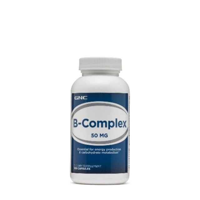 美國 GNC B-complex 50 維他命 100顆