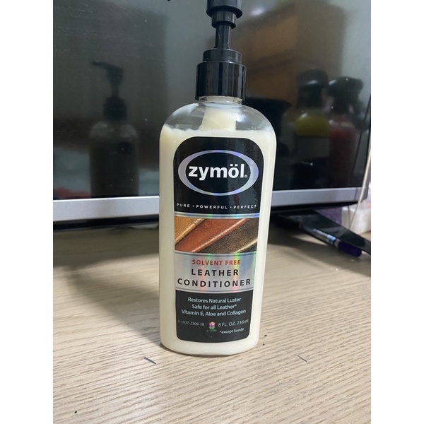 Zymol Leather conditioner 皮革防護乳 （二手）