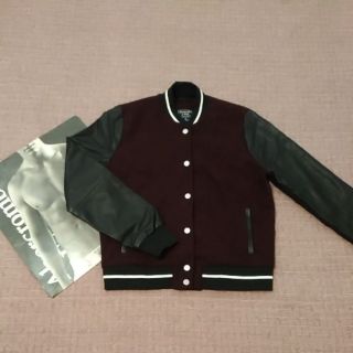 全新 美國帶回 Abercrombie & Fitch 個性 拼接 棒球夾克 棒球外套 長袖外套 M❤oohlala❤