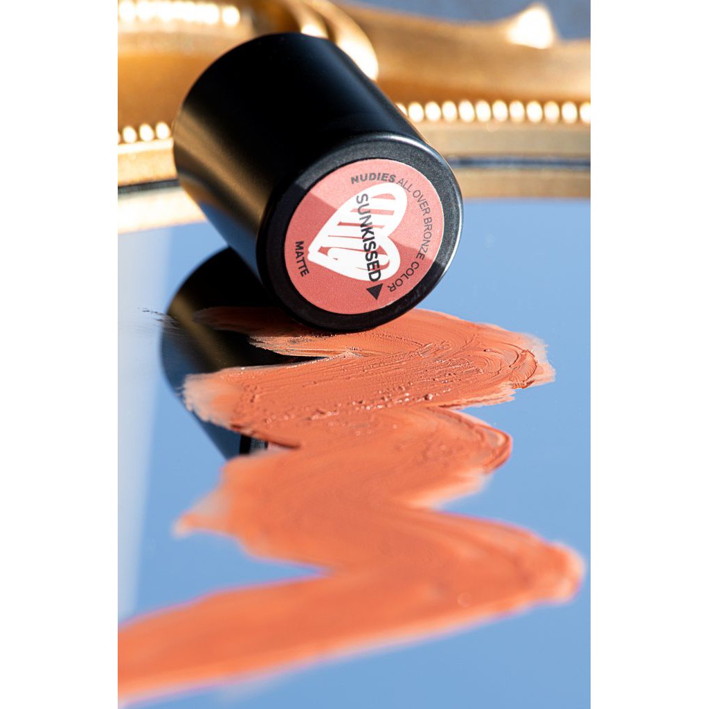 nudies matte blush & bronze swatches