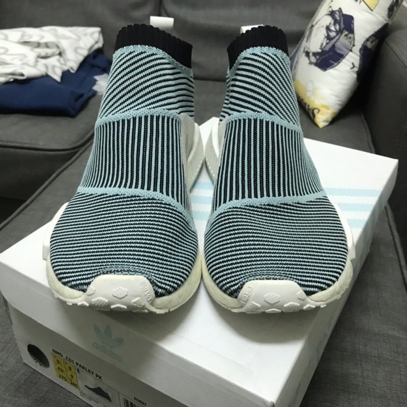 Adidas NMD City sock CS1 x Parley 海洋之心聯名限定款 us9.5
