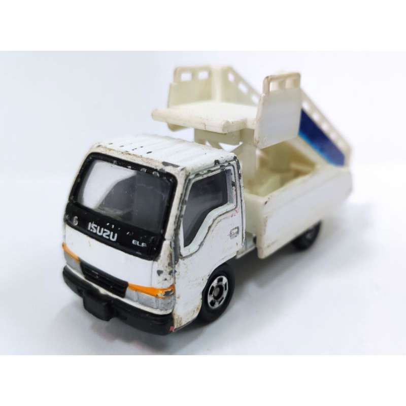 中製 舊藍標 盒組拆賣 TOMICA TOMY No 83 Isuzu ELf ANA Airlines 樓梯車