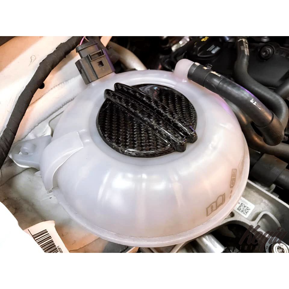 起秋汽車精品 福斯VW 奧迪AUDI 碳纖維 鍛造 水箱蓋 水壺蓋 GOLF5 6 7 GTI TIGUAN R