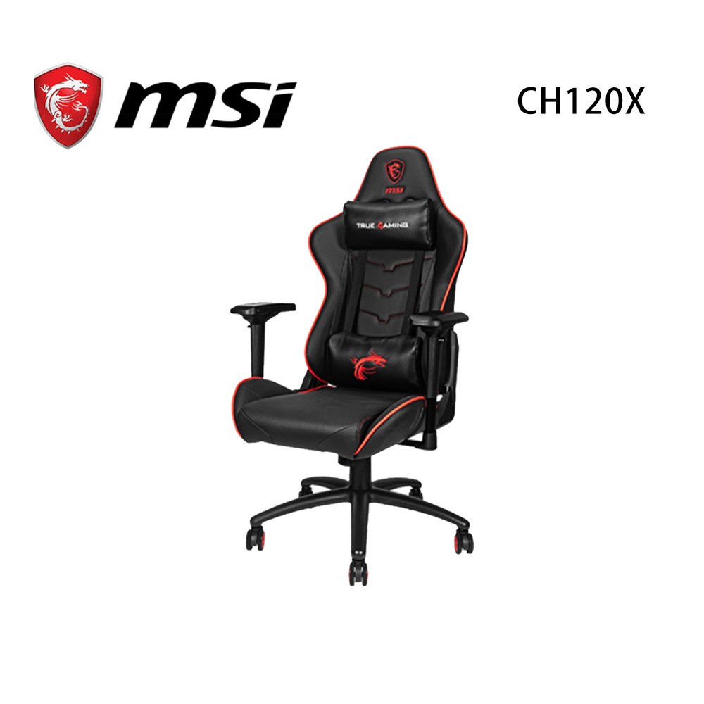 MSI微星  MAG CH120X 4D多功能可調式扶手龍魂電競椅 廠商直送