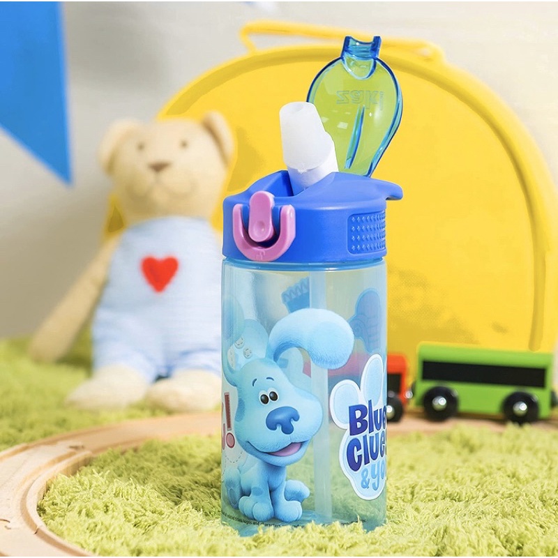 Zak Blue's Clues妙妙狗 兒童吸管水壺 冷水瓶 防漏水設計16盎司(473ml)