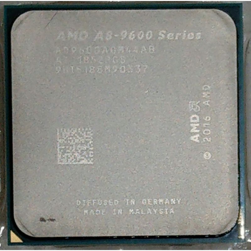 AMD CPU A6-9500 A8-9600 APU (AM4 腳位) 附風扇