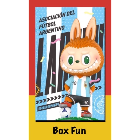 《盒理推測 Box Fun》【現貨】LABUBU阿根廷國家隊 足球系列 POPMART 泡泡瑪特 盒玩 正版