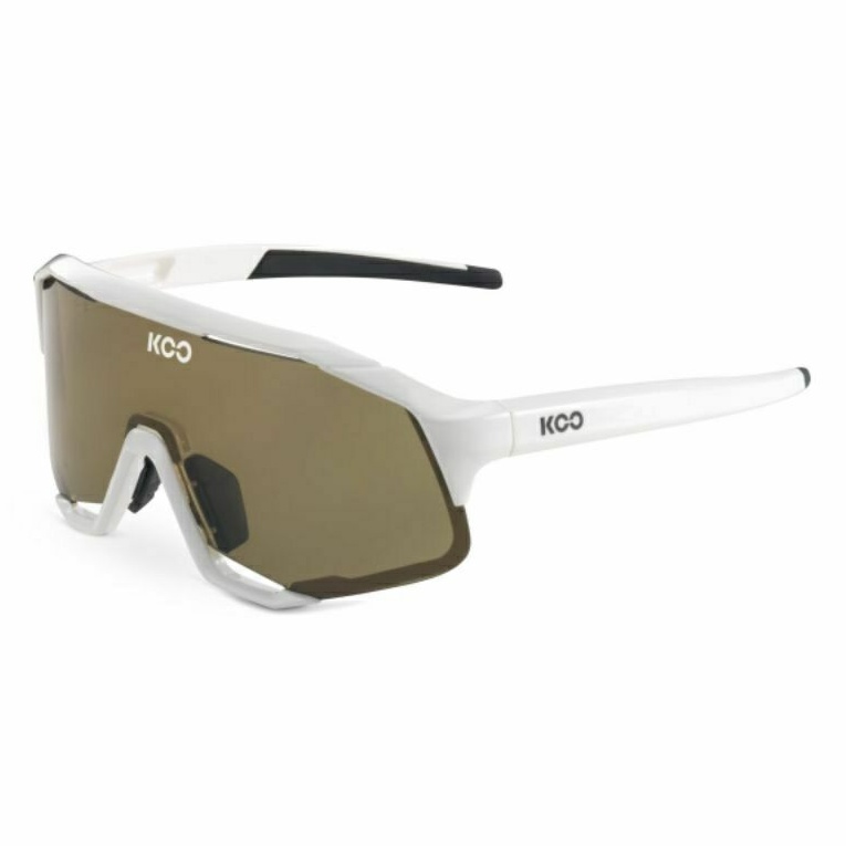 義大利 Kask Koo Demos Sunglasses (White Brown) Zeiss Lenses