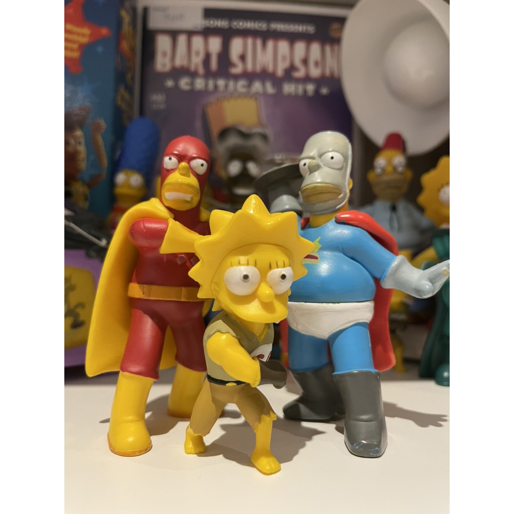 辛普森家庭辛普森荷馬花枝稀有絕版公仔玩具擺飾 蝦皮購物